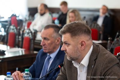 zdjęcie z sesji Rady Miasta Rzeszowa, fot. Grzegorz Bukała, Urząd Miasta Rzeszowa